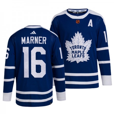 Toronto Maple Leafs Hockeydrakt mitch marner 16 2022-23 Blå Reverse Retro 2.0 Adidas Authentic - Herre